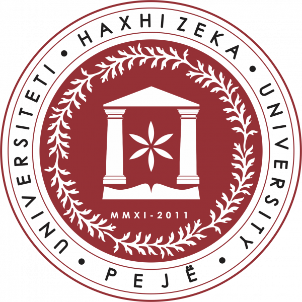 Universiteti i Pejës “Haxhi Zeka” logo